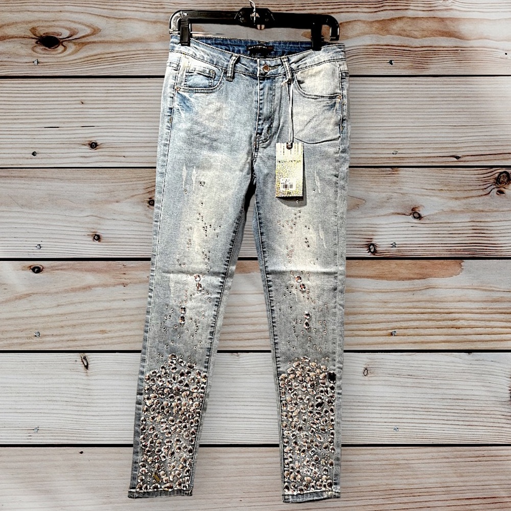 𐙚⋆˚✿˖° Denim Couture Jeans 𐙚⋆˚✿˖°
